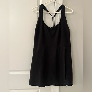Abercrombie & Fitch Traveler Wrap Mini Dress Black